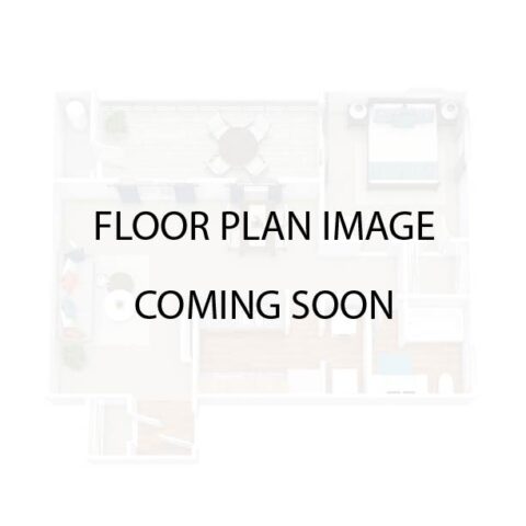 A placeholder image with a faint, blurred floor plan in the background and the text FLOOR PLAN IMAGE COMING SOON written in bold black letters over it.